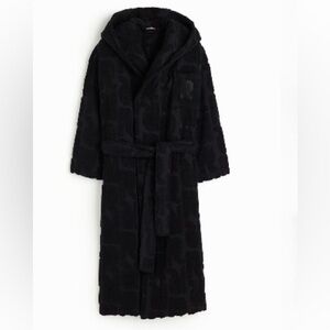 Paco Rabanne patterned bathrobe